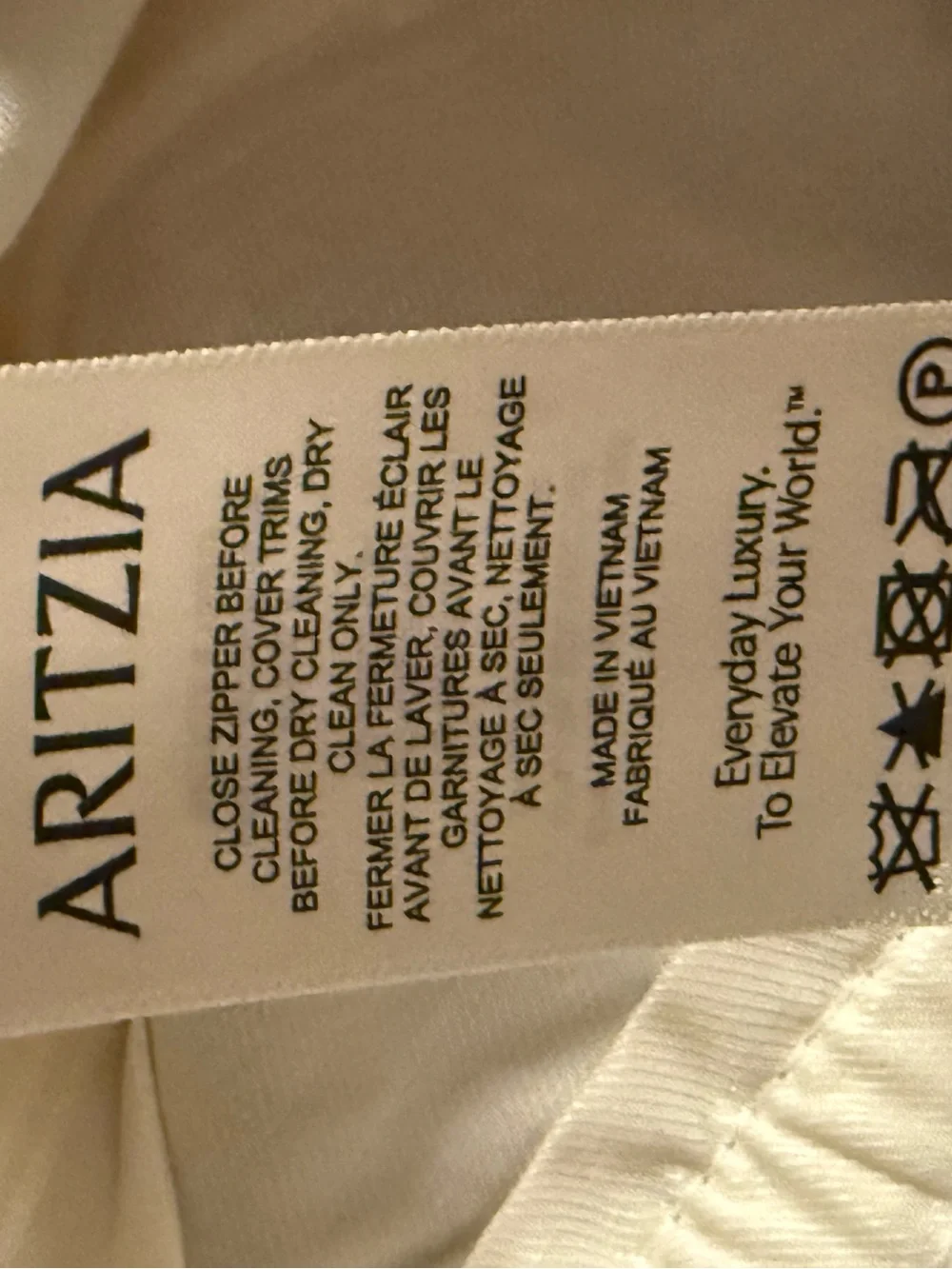 Aritzia size new